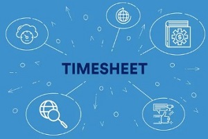 timesheet concept